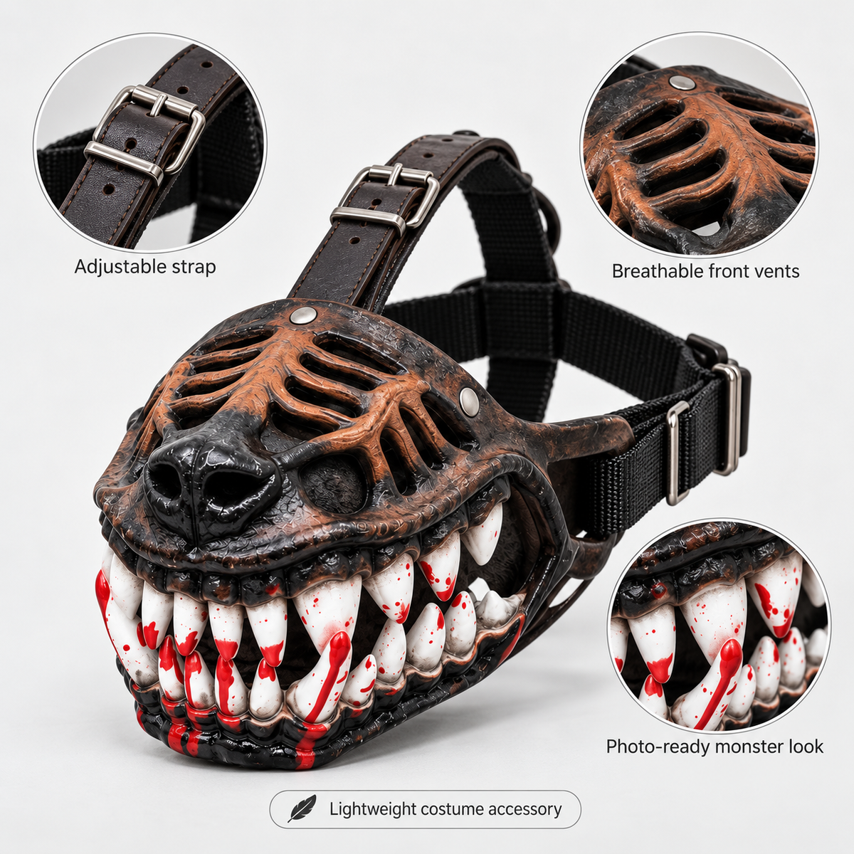 Hell Hound Monster Muzzle