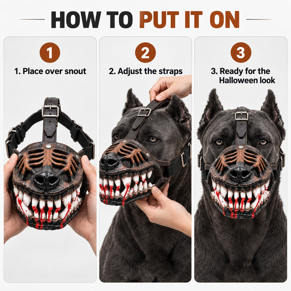 Hell Hound Monster Muzzle