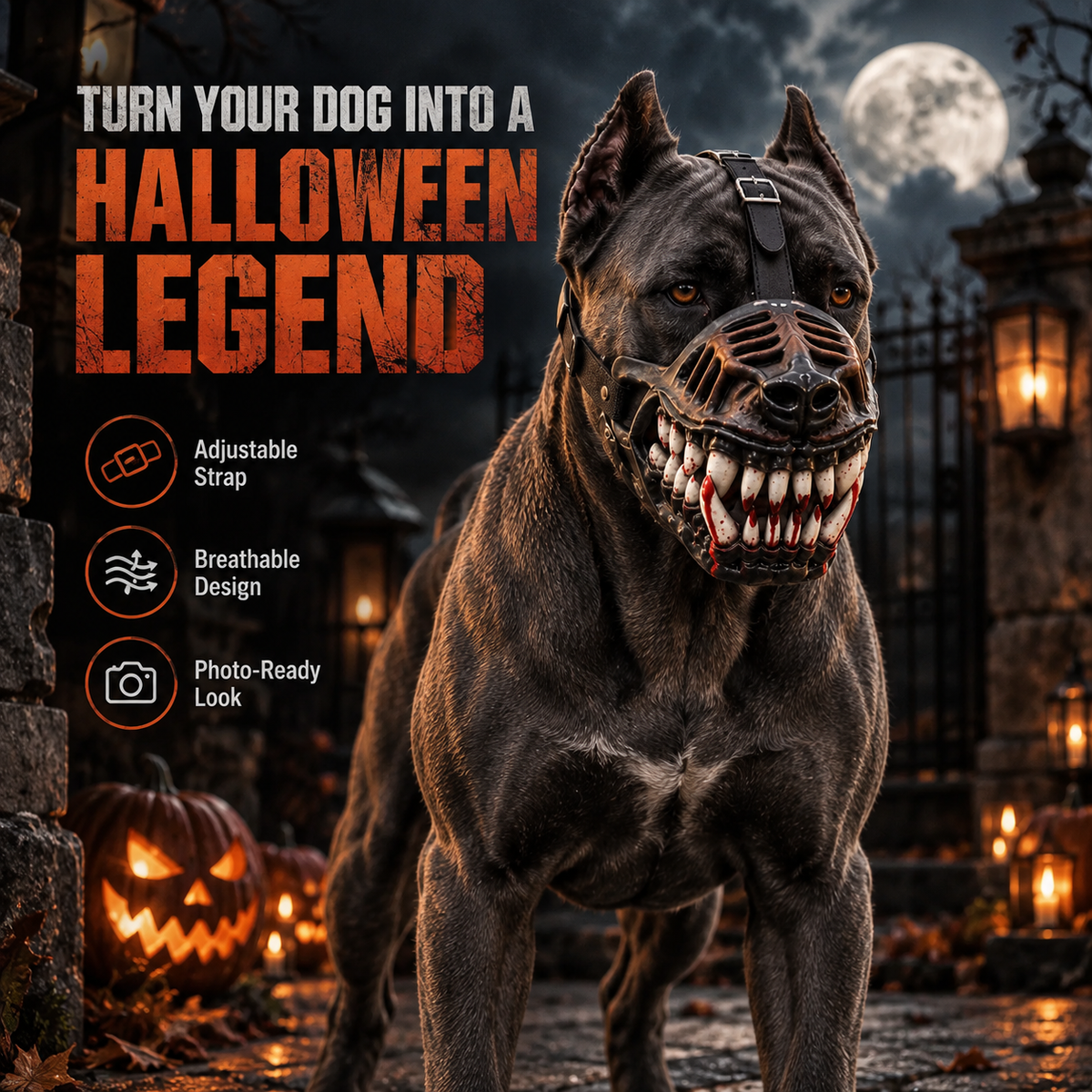 Hell Hound Monster Muzzle