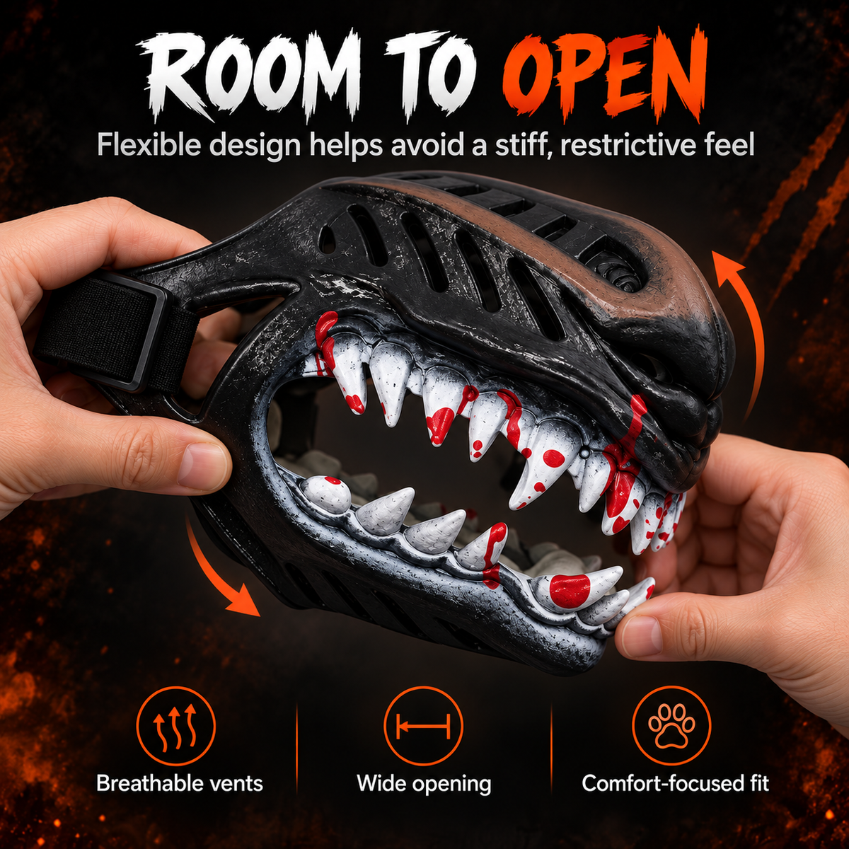 Hell Hound Monster Muzzle